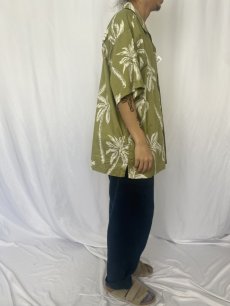 画像3: Patagonia Pataloha ヤシの木柄 コットンアロハシャツ XL (3)