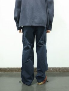 画像3: Abercrombie&Fitch コットンカーゴパンツ NAVY W35 (3)