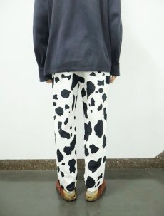 画像5: Cookman 牛柄 シェフパンツ M (5)