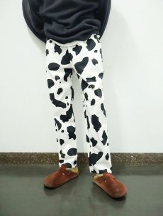 画像1: Cookman 牛柄 シェフパンツ M (1)