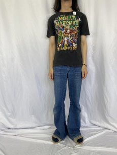 画像2: 【SALE】70〜80's Molly Hatchet ハードロックバンド プリントTシャツ (2)