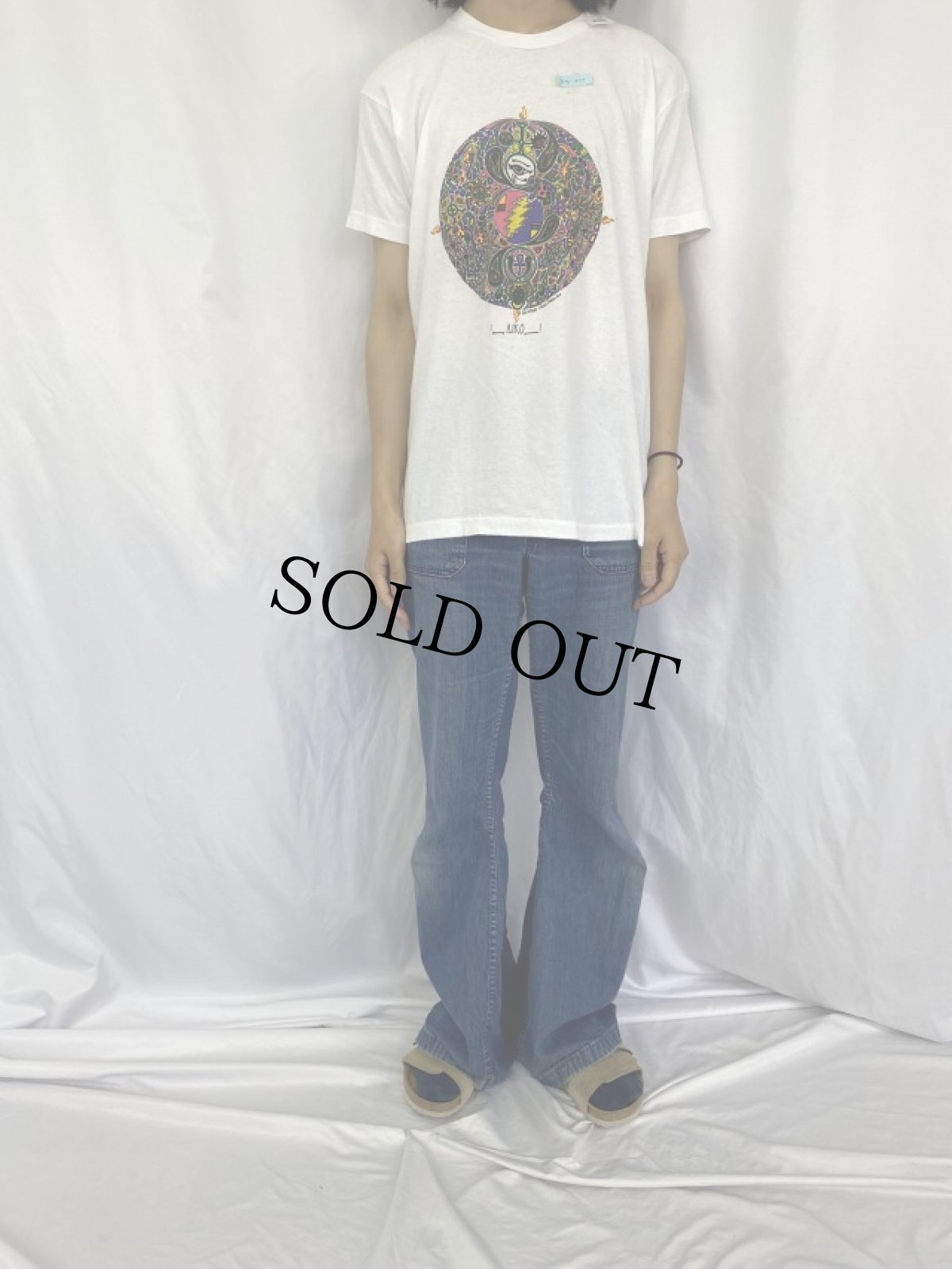 画像2: 80's GRATEFUL DEAD USA製 "AIKO AIKO" ロックバンド プリントTシャツ XL (2)