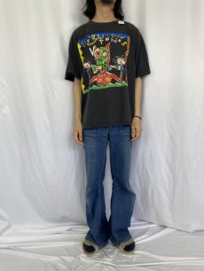 画像2: 90's The Rolling Stones "Voodoo Lounge" ロックバンド プリントTシャツ (2)