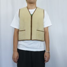 画像2: 90's POLO SPORT Ralph Lauren USA製 "SPORTS WOMAN" ムートンベスト M (2)