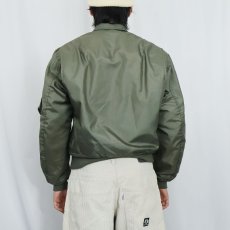 画像3: 80's U.S.AIR FORCE CWU-36/P "TYPE B" フライトジャケット  (3)
