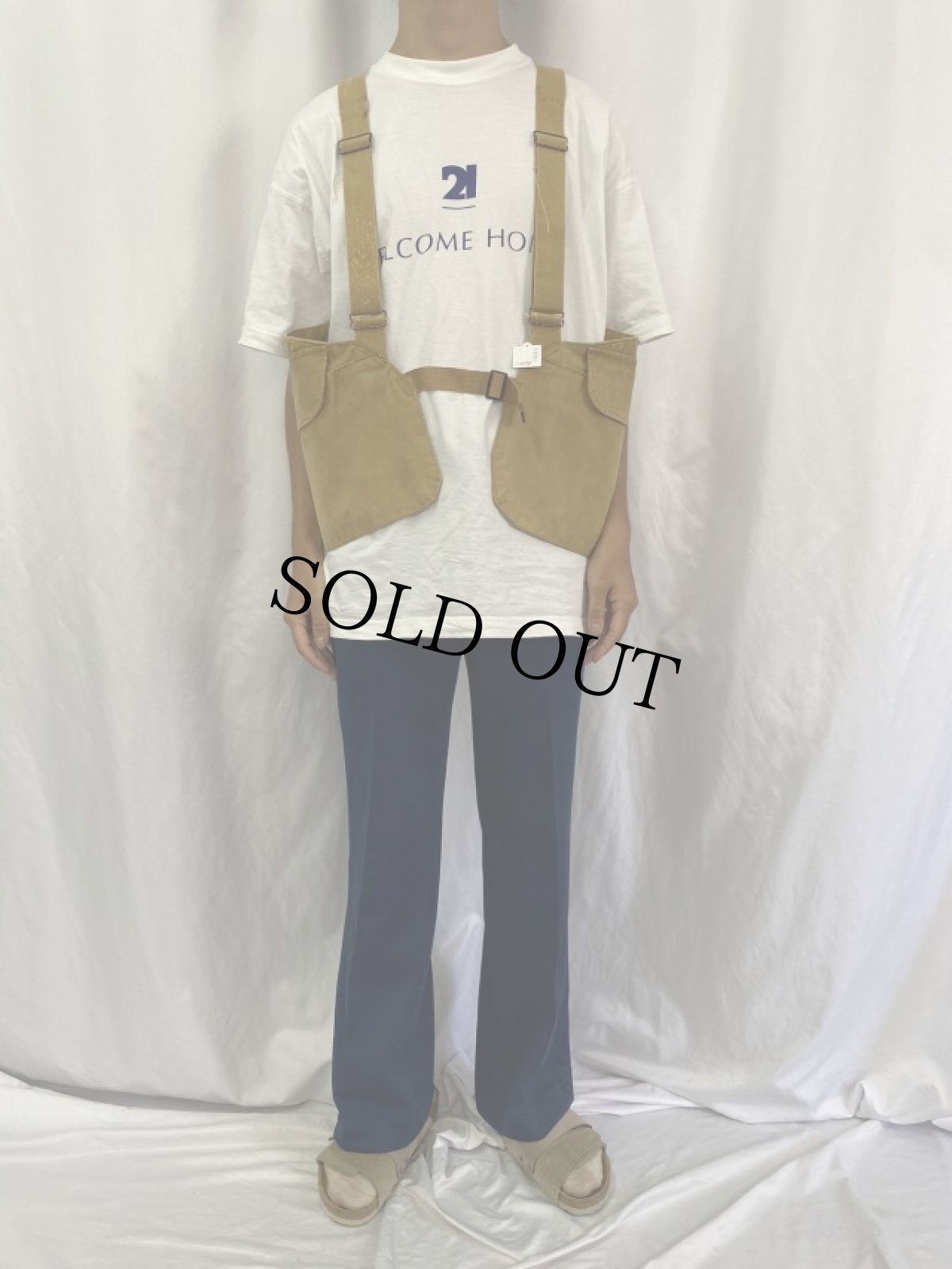 画像2: 30's〜 Hirsch Weis コットンハンティングベスト (2)