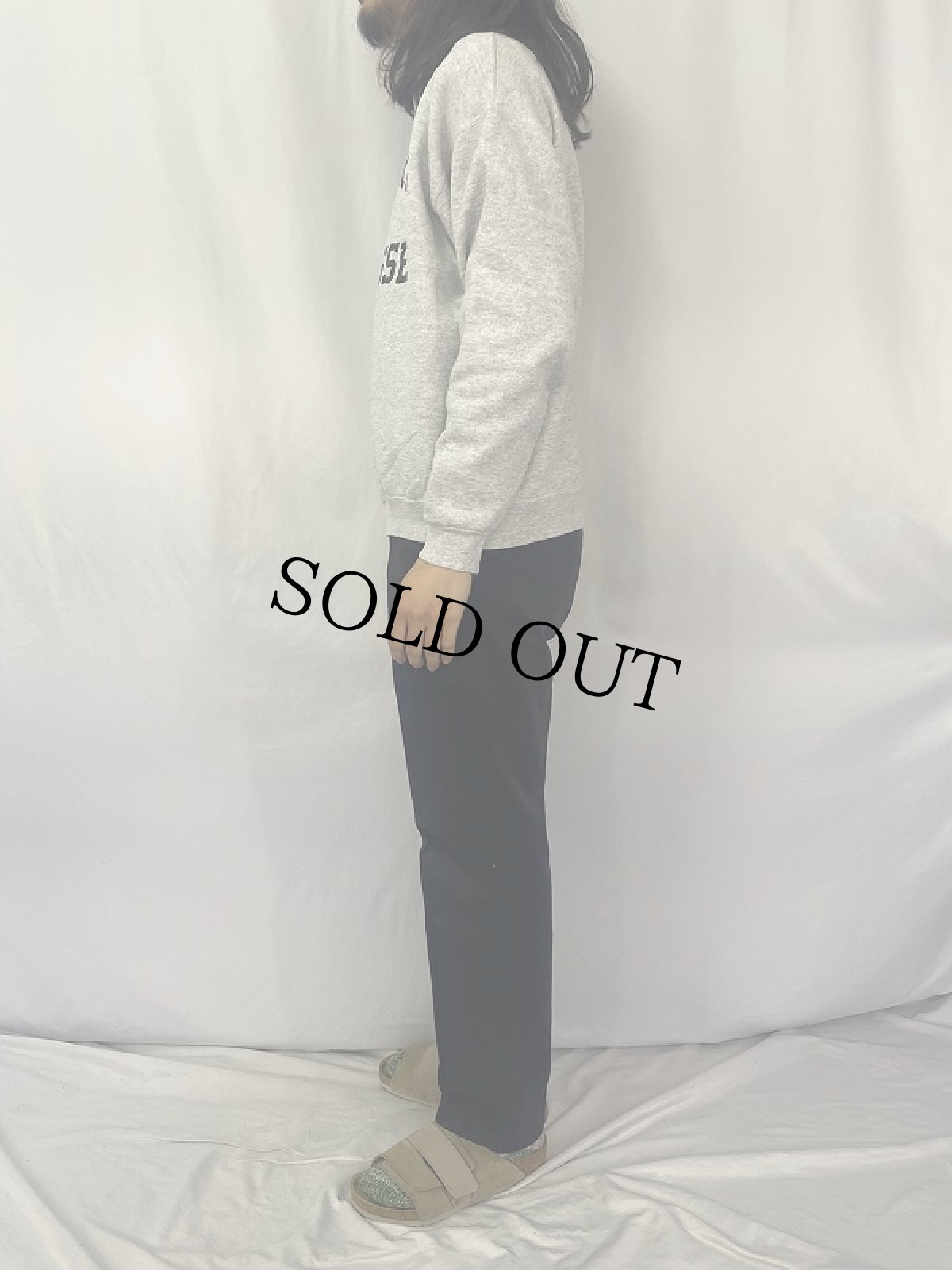 画像3: 90's Lee "NEWARK LACROSSE" プリントスウェット M (3)