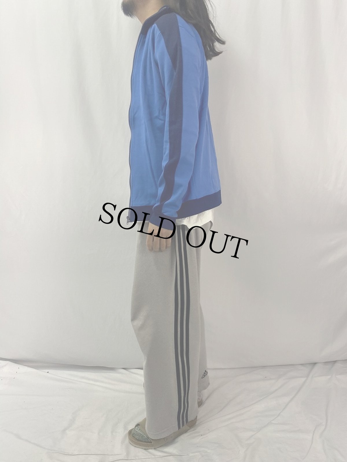 画像3: 70〜80's ラインデザイン ジップジャージ  (3)