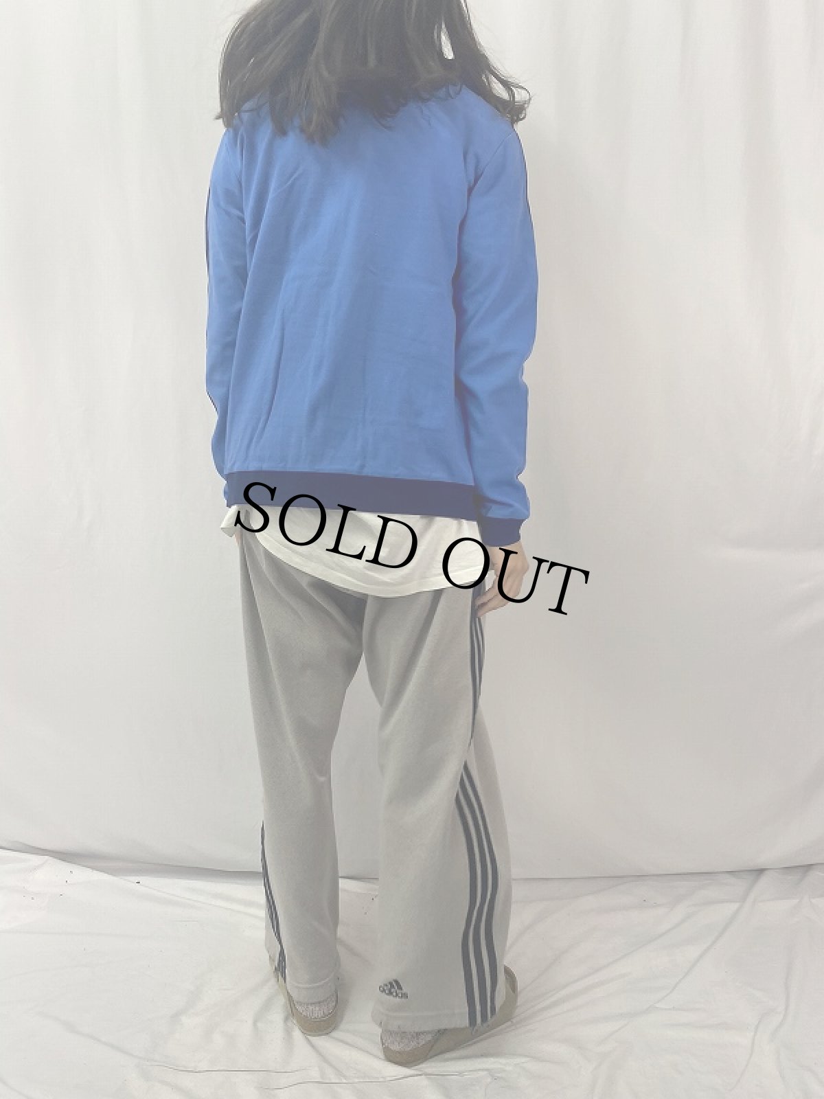 画像4: 70〜80's ラインデザイン ジップジャージ  (4)