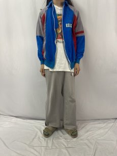 画像2: 70〜80's CAPAO FRANCE製 切り替えデザイン ジップジャージ  (2)