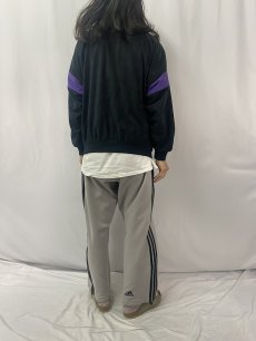 画像4: 70〜80's 切り替えデザイン ベロアジップジャージ (4)