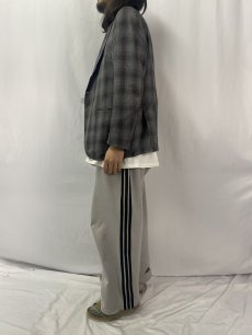 画像3: 70's EAGLE CLOTHES オンブレーチェック柄 テーラードジャケット  (3)