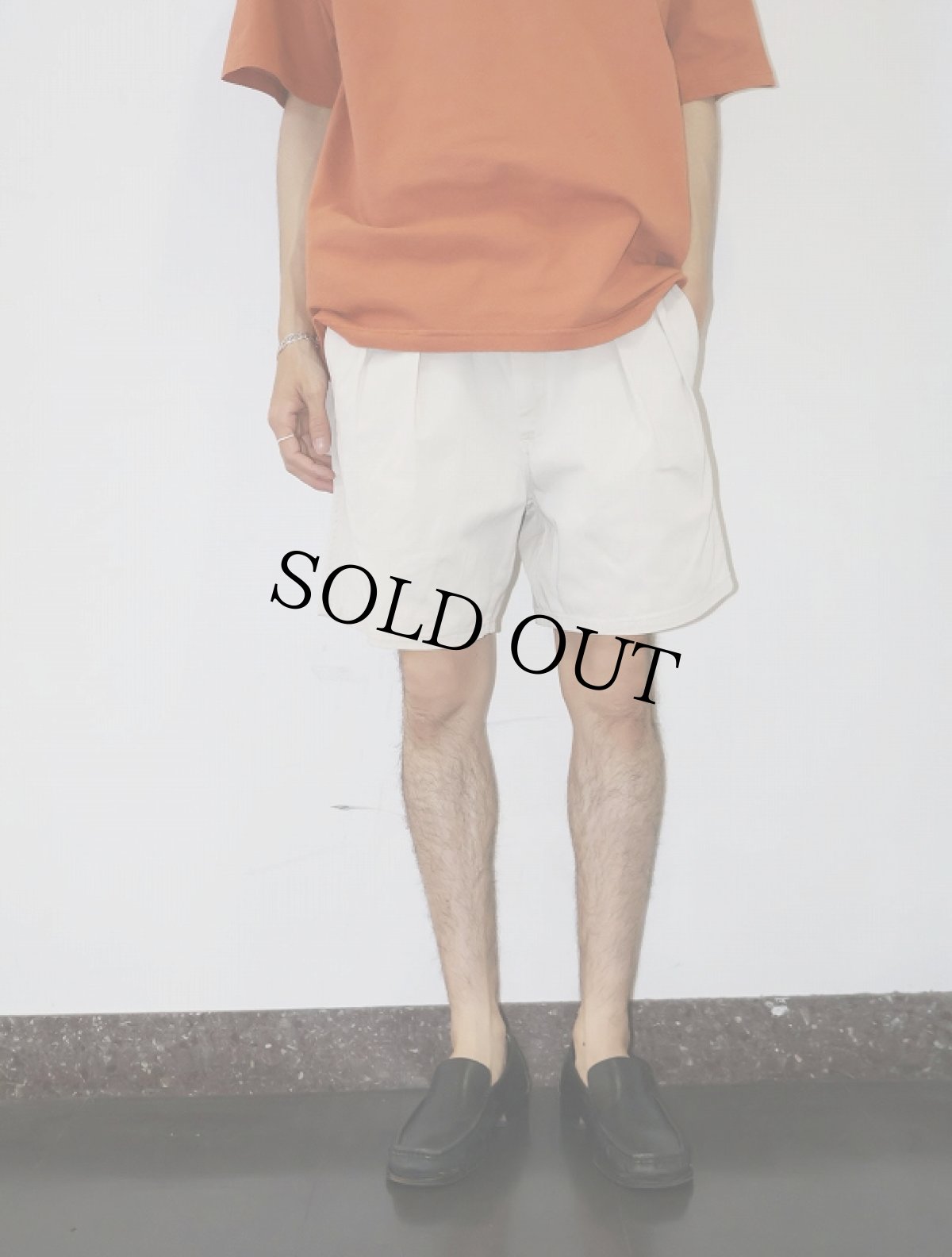 画像3: 90's POLO Ralph Lauren USA製 2タックチノショーツ BEIGE W32 (3)