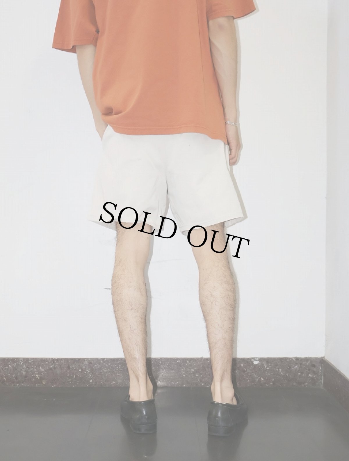 画像4: 90's POLO Ralph Lauren USA製 2タックチノショーツ BEIGE W32 (4)