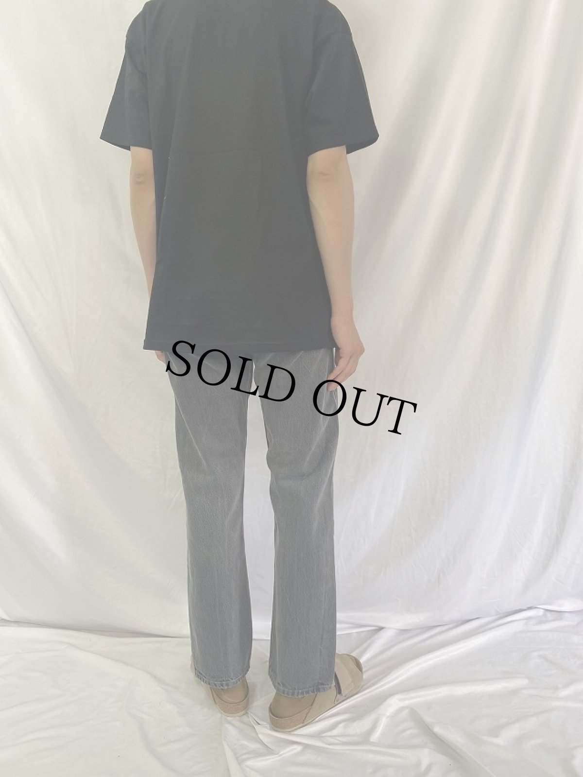 画像4: 80's Levi's 501 USA製 ブラックデニムパンツ W32 (4)