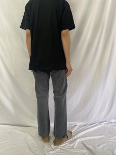 画像4: 80's Levi's 501 USA製 ブラックデニムパンツ W32 (4)