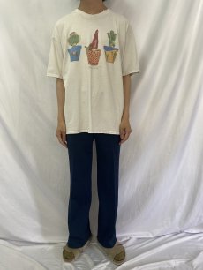 画像2: 90's ANNE GEDDES 赤ちゃんフォトアートプリントTシャツ XL (2)