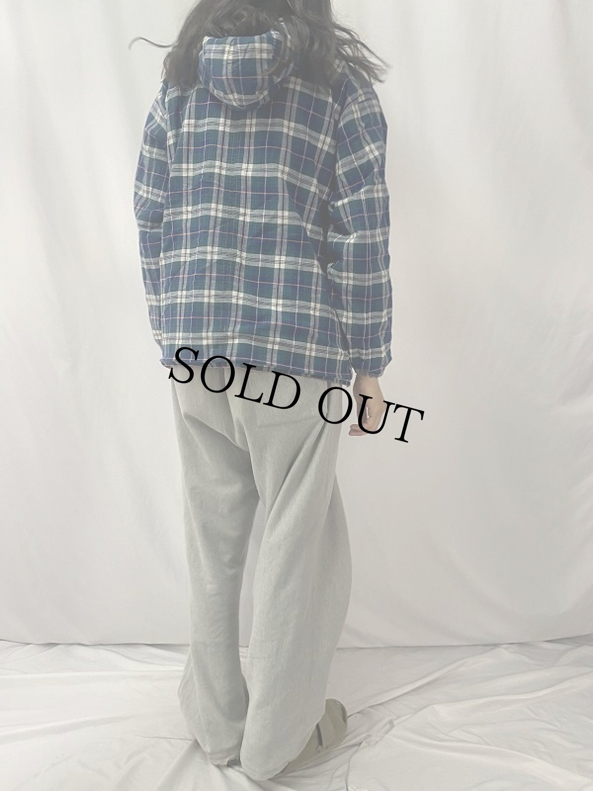 画像6: FORRESTEL リバーシブル コットンアノラックパーカー S (6)