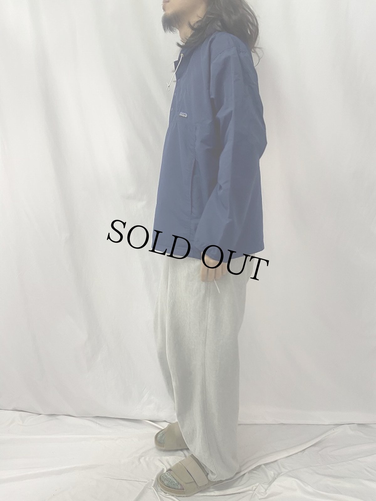 画像3: 90's Patagonia CANADA製 ナイロン×コットン アノラックパーカー (3)