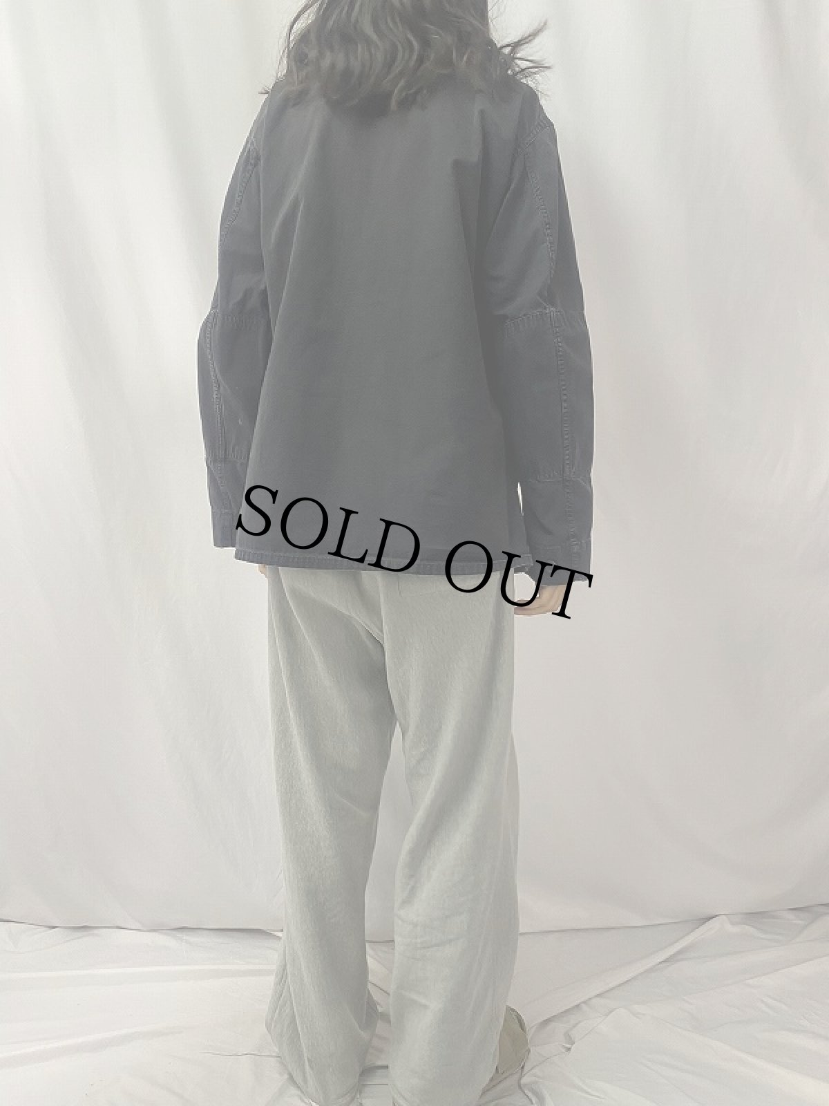 画像4: 90's U.S.ARMY コンバットジャケット BLACK (4)