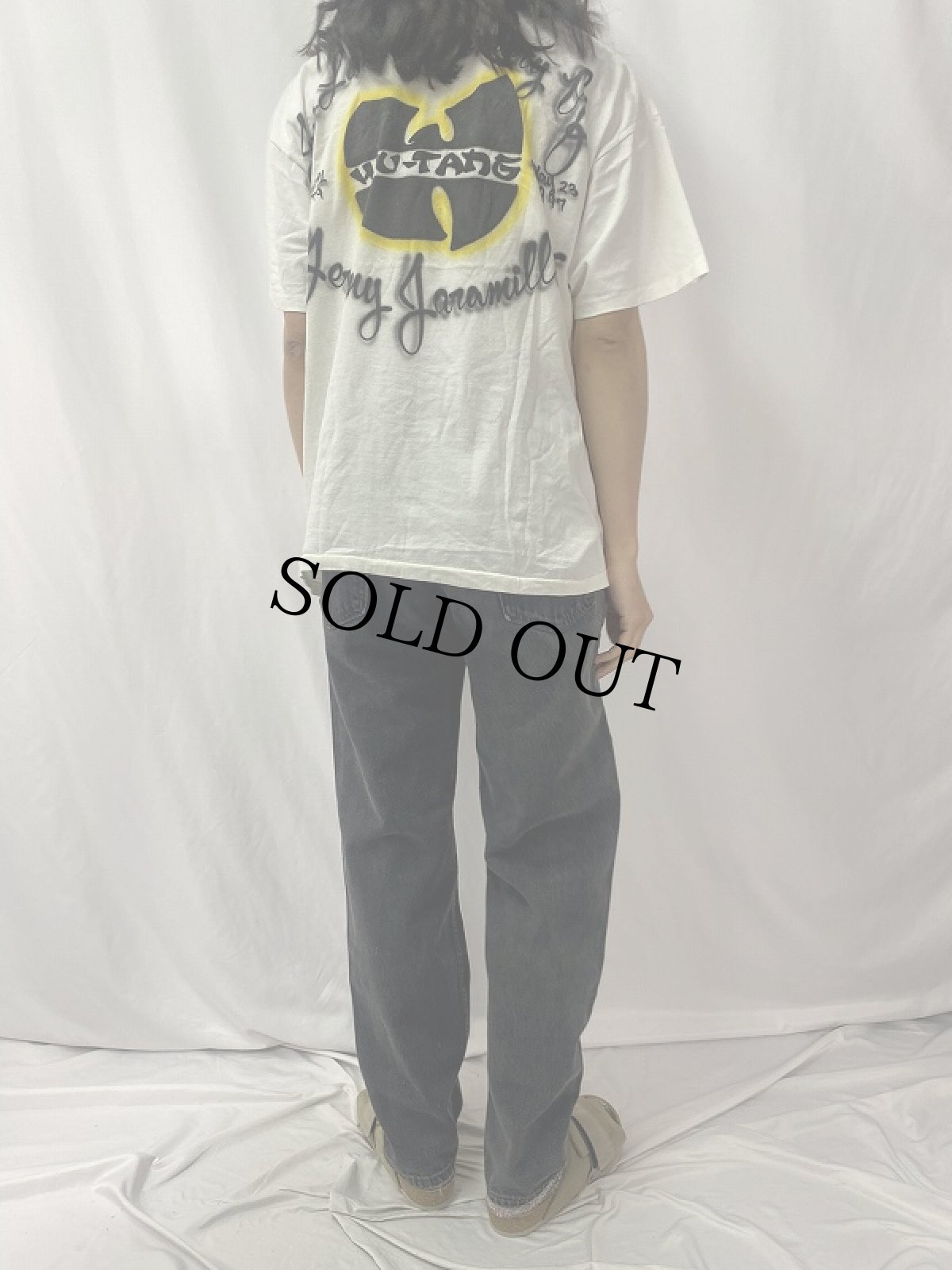 画像4: 90's Levi's 550 USA製 ブラックデニムパンツ W31 (4)