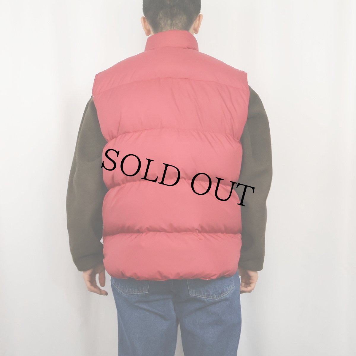 画像3: 80's L.L.Bean ナイロンダウンベスト L (3)