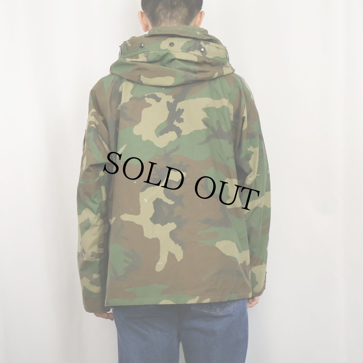 画像3: 90's U.S.MILITARY ECWCS ウッドランドカモパーカ MEDIUM X-SHORT (3)