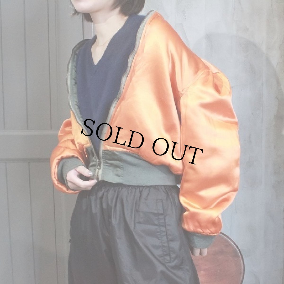 画像2: 60's U.S.AIR FORCE L-2B フライトジャケット SMALL (2)