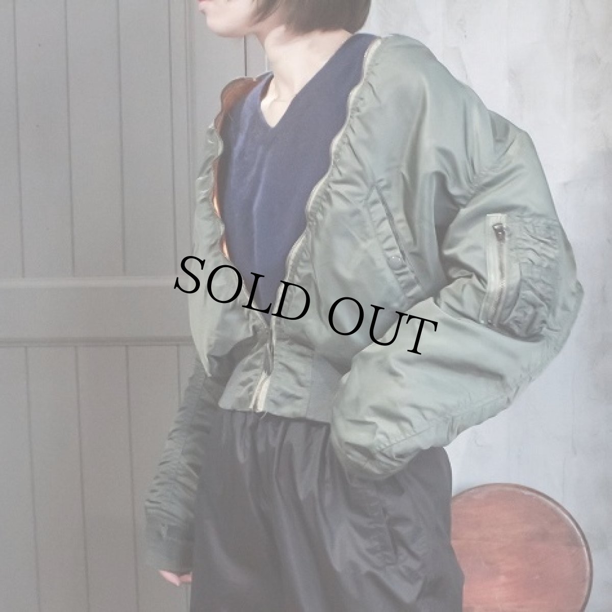 画像4: 60's U.S.AIR FORCE L-2B フライトジャケット SMALL (4)