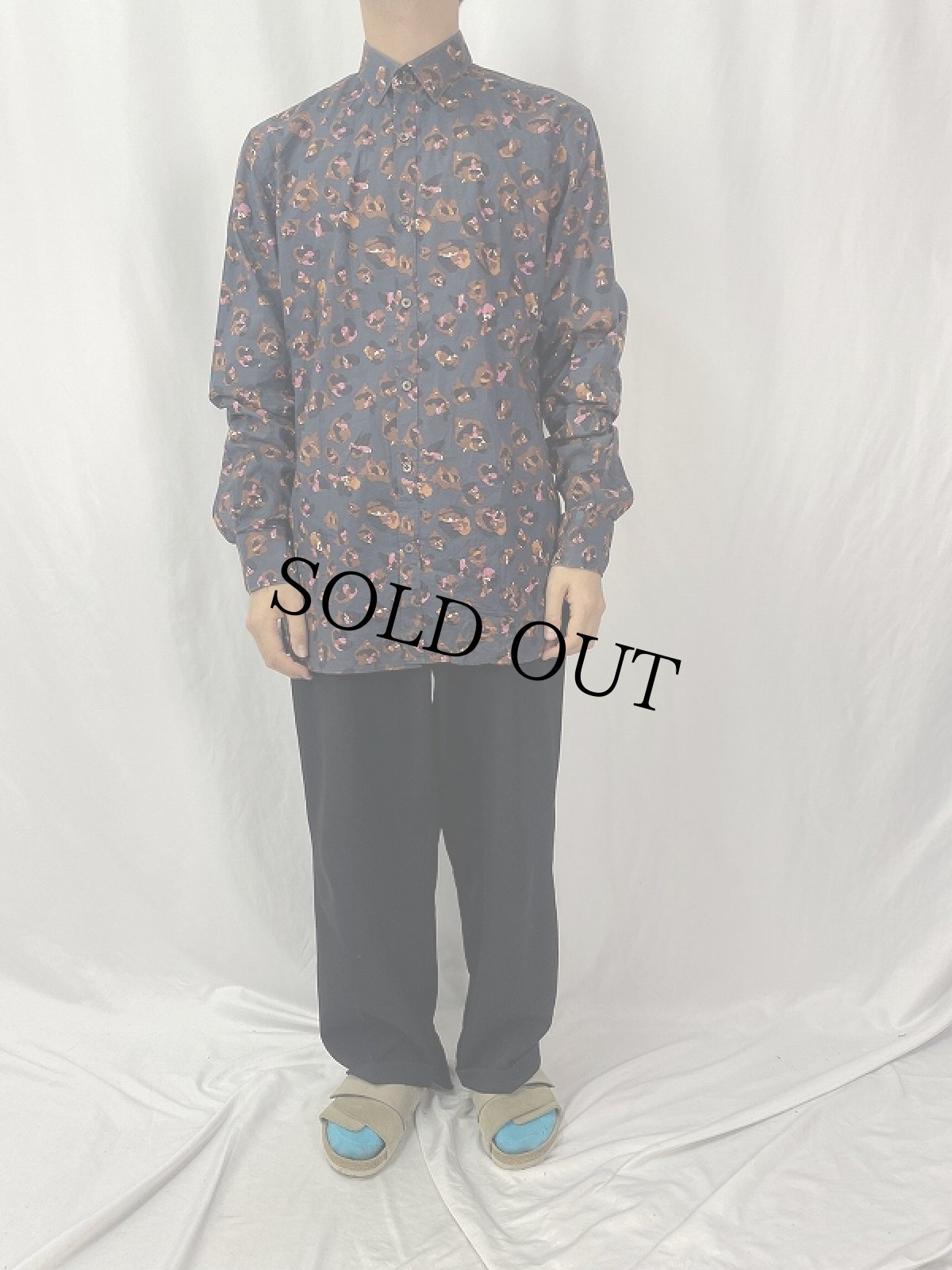 画像2: LANVIN 総柄 シャツ  (2)