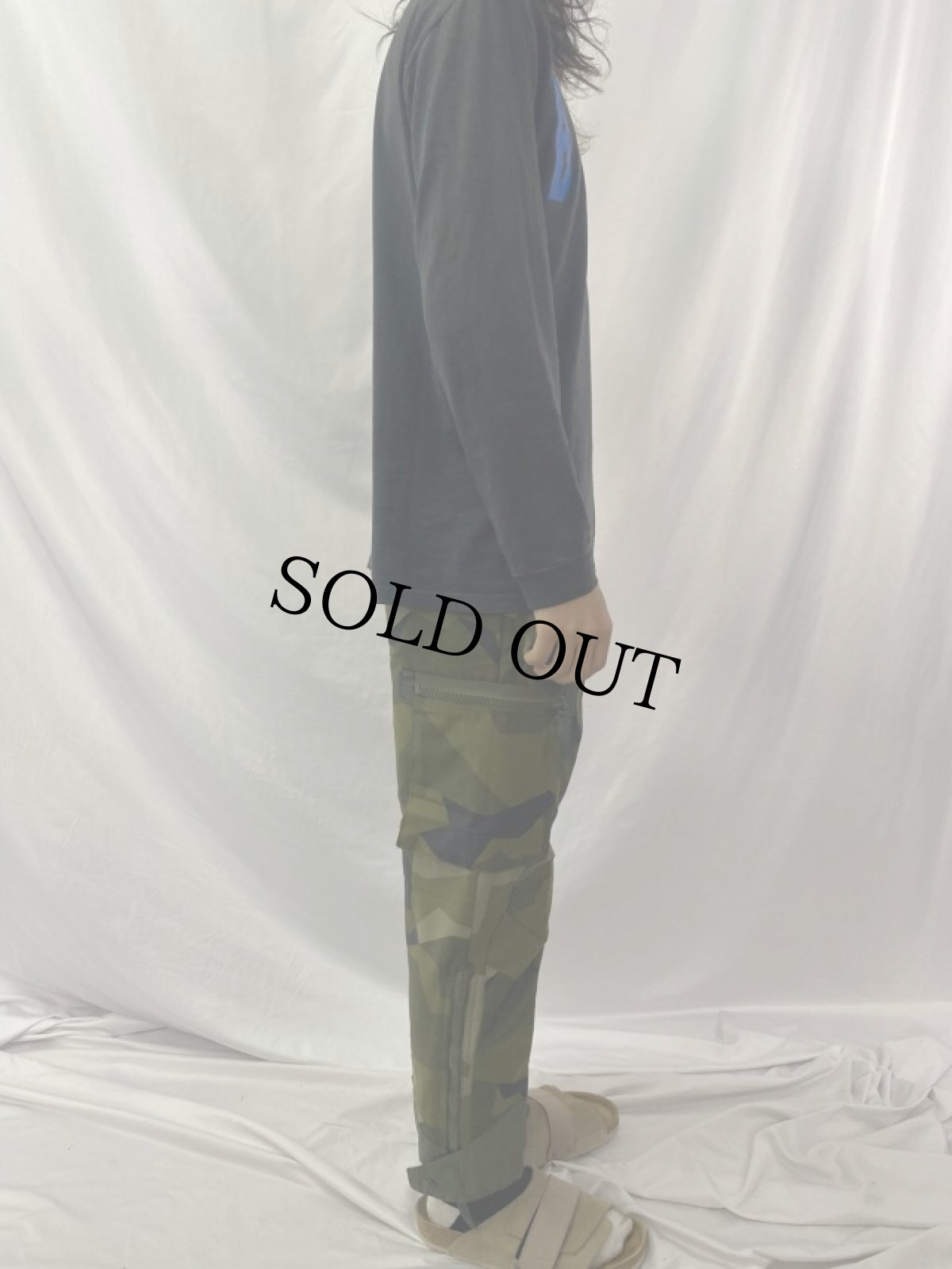 画像3: ALE製 Swedish Military M-90 スプリンターカモパンツ (3)