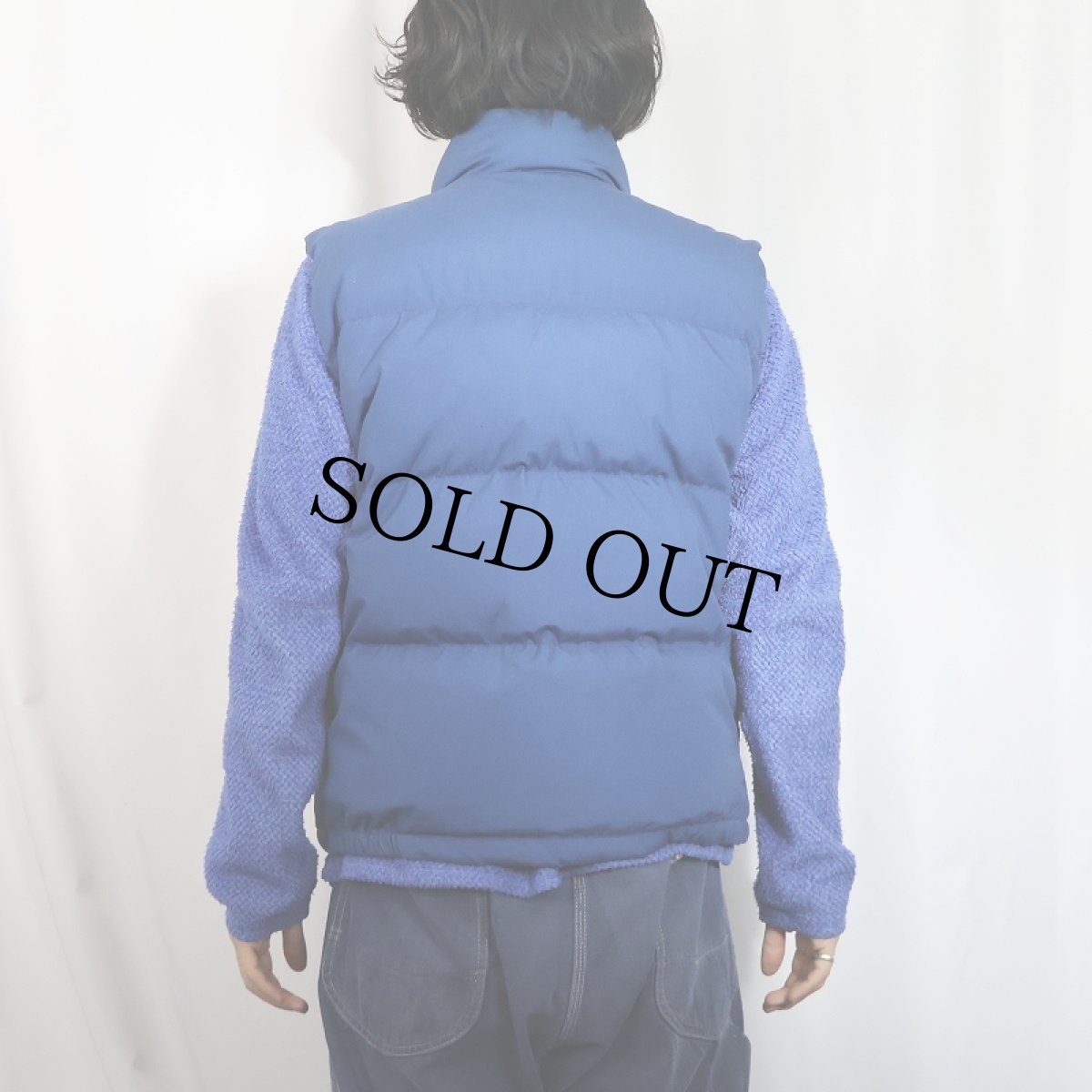 画像3: 80's THE NORTH FACE 茶タグ USA製 ダウンベスト M (3)