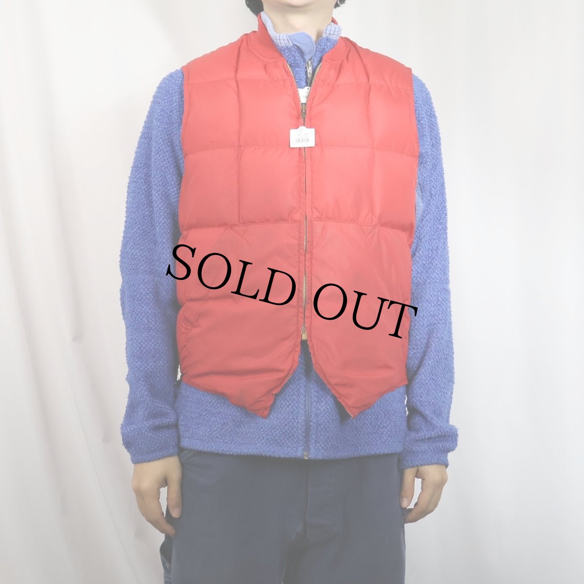 画像2: 60's Eddie Bauer "BAUER DOWN" キルティングダウンベスト  (2)