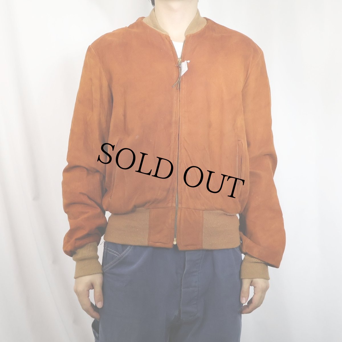 画像2: 50〜60's Fieldmaster by Sears スエードレザージャケット  (2)