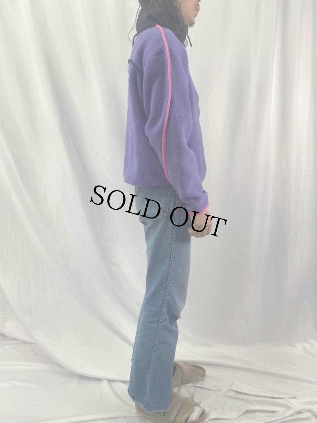 画像3: 90's NIKE AQUA GEAR USA製 フリースジャケット L (3)