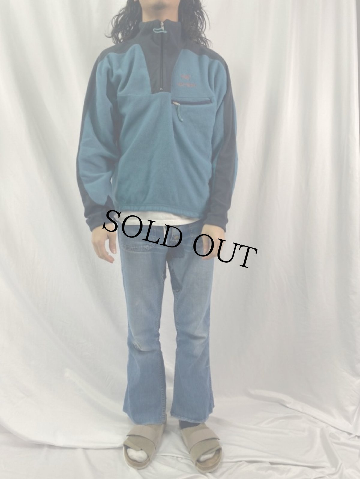 画像2: ARC'TERYX "POLARTEC" ハーフジップ フリースジャケット L (2)