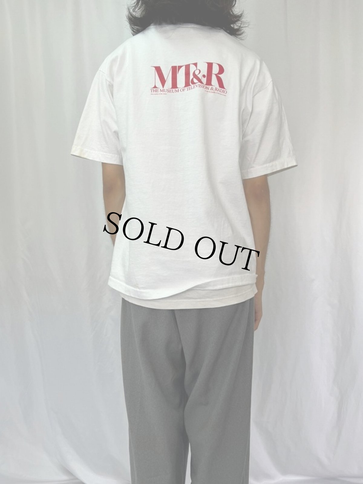 画像4: 90's ERNIE KOVACS "MT&R" USA製 コメディアン プリントTシャツ L (4)