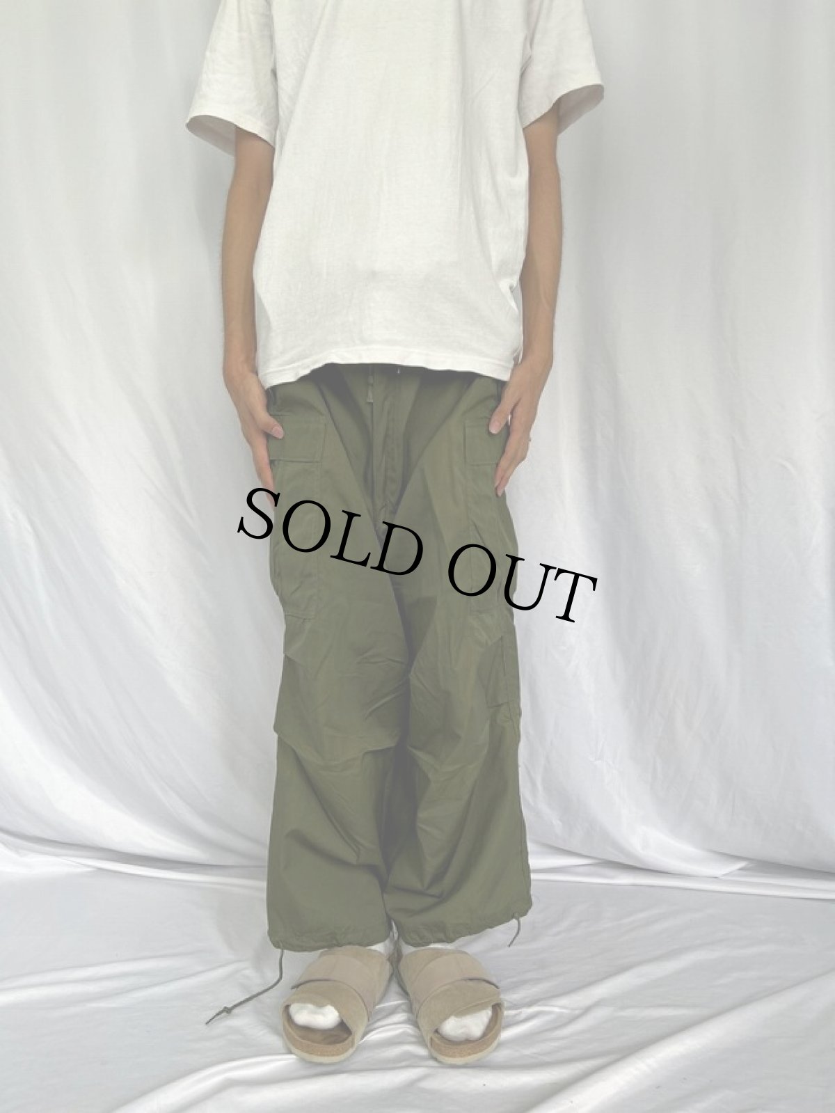 画像2: 50's U.S.ARMY M-51 アークティック オーバーパンツ MEDIUM-REGULAR (2)