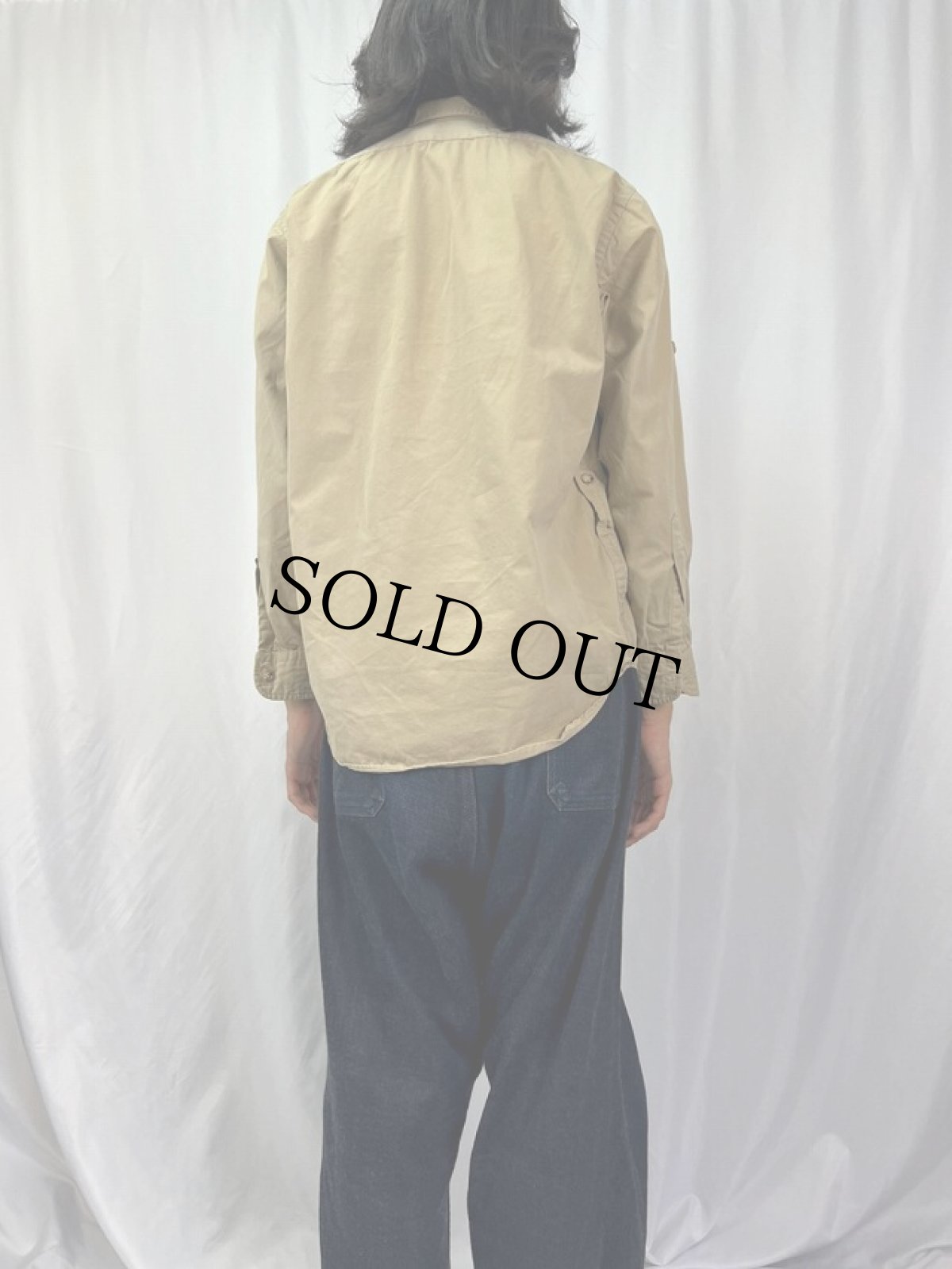 画像4: 70's ABERCROMBIE＆FITCH サファリシャツ L (4)