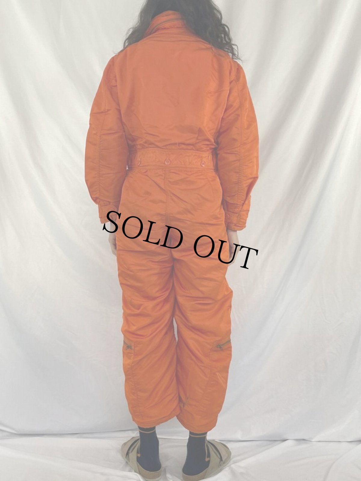 画像4: 60's U.S.AIR FORCE CWU-1/P フライトスーツ MEDIUM REGULAR (4)