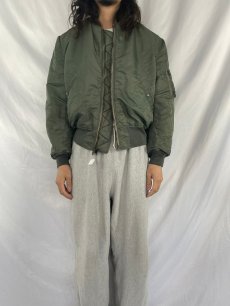 画像2: 60's U.S.AIR FORCE MA-1 Flight Jacket C TYPE MEDIUM (2)