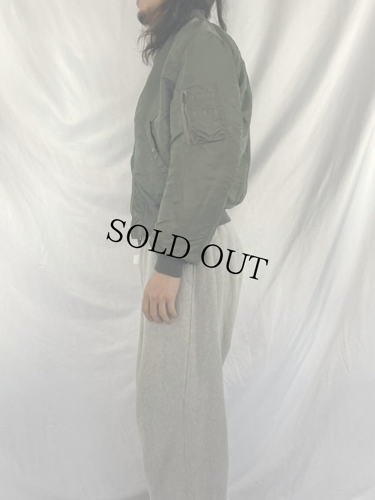 画像3: 60's U.S.AIR FORCE MA-1 Flight Jacket C TYPE MEDIUM (3)