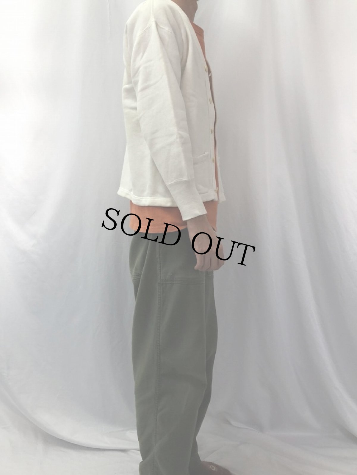 画像3: 40〜50's DURA CRAFT "CAMP LEE" スウェットカーディガン (3)