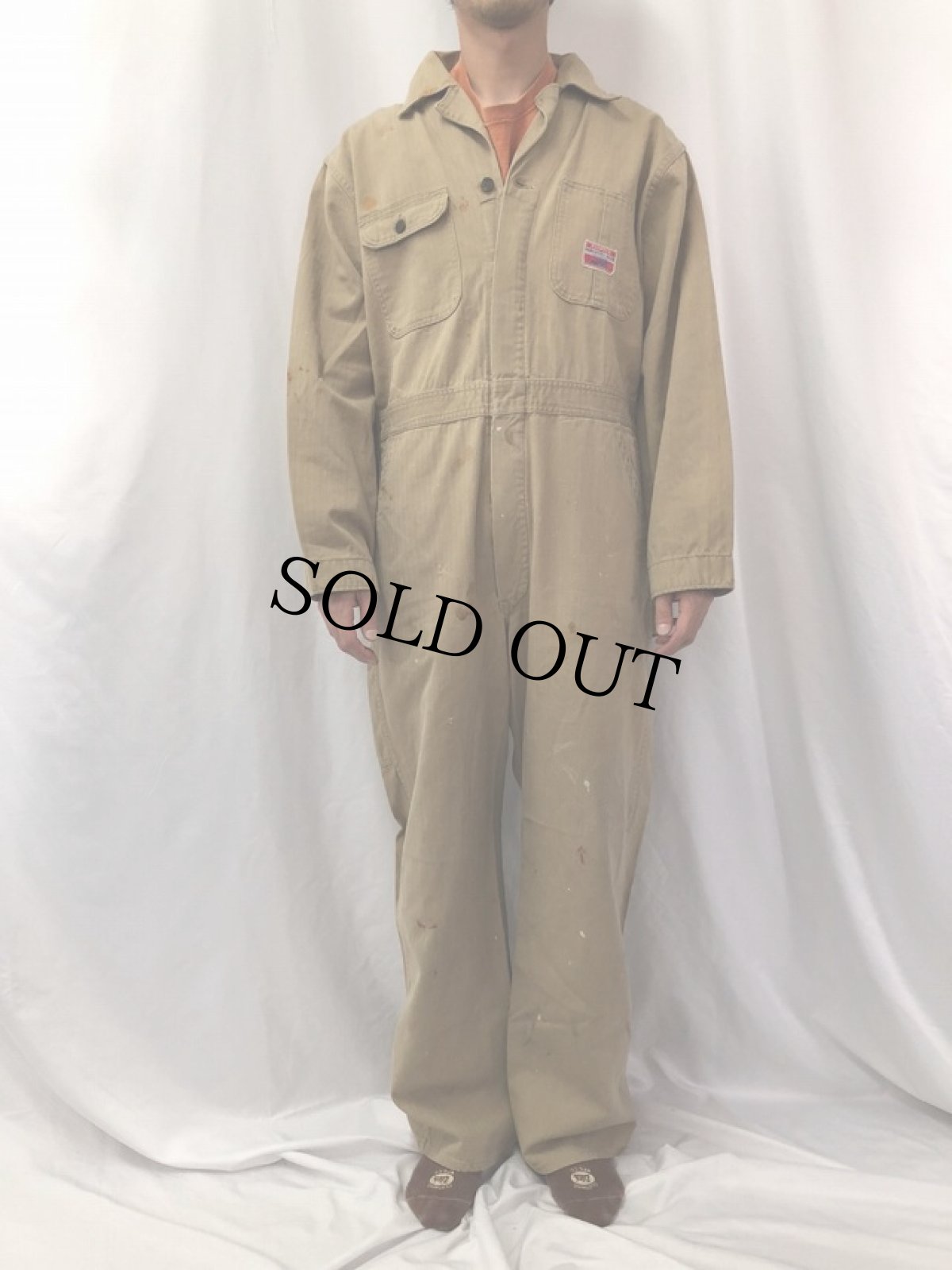 画像2: 50's PIONEER ブラウンHBTオールインワン (2)