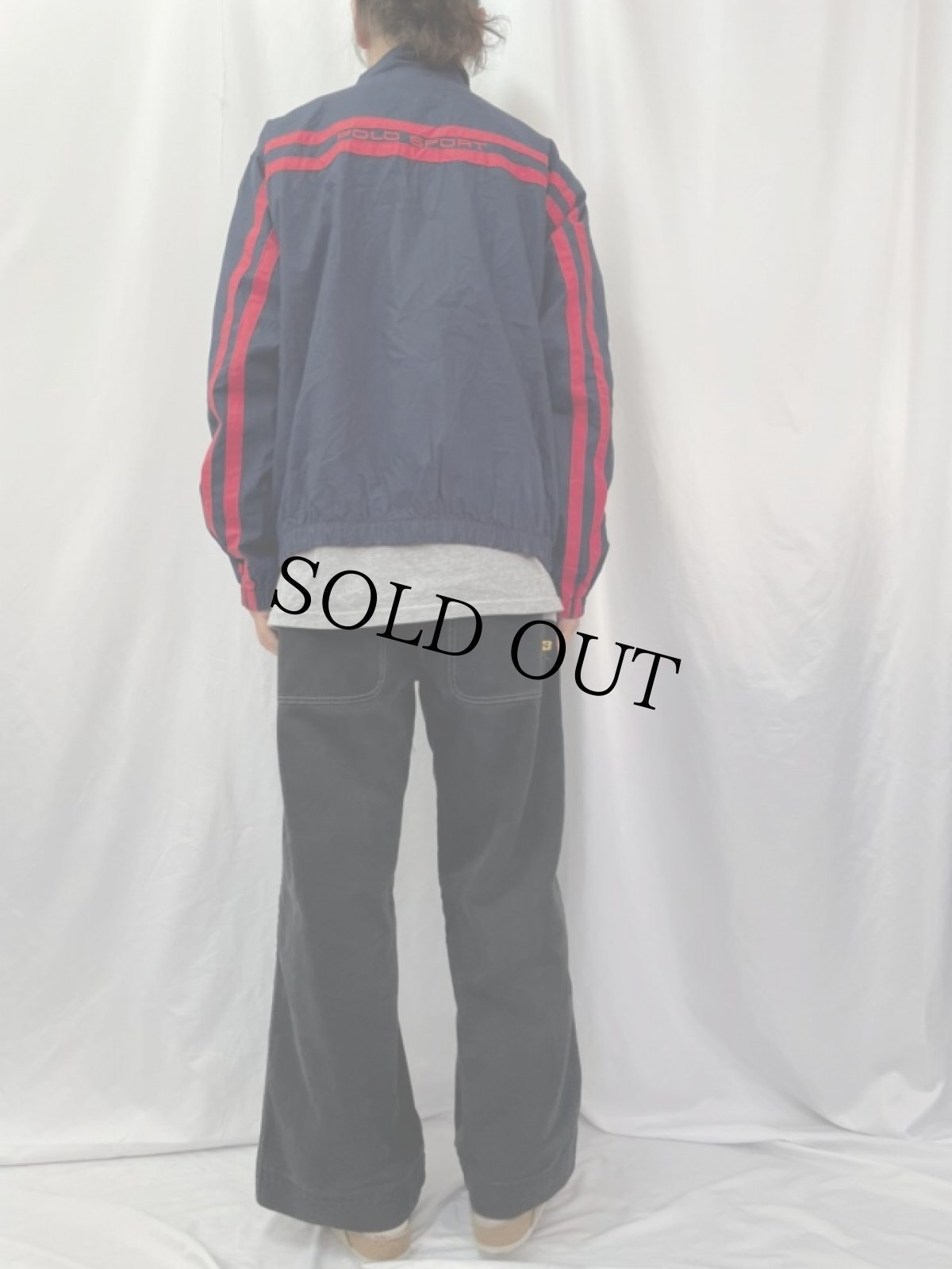 画像6: 90's POLO SPORT Ralph Lauren リバーシブル コットンスウィングトップ L (6)