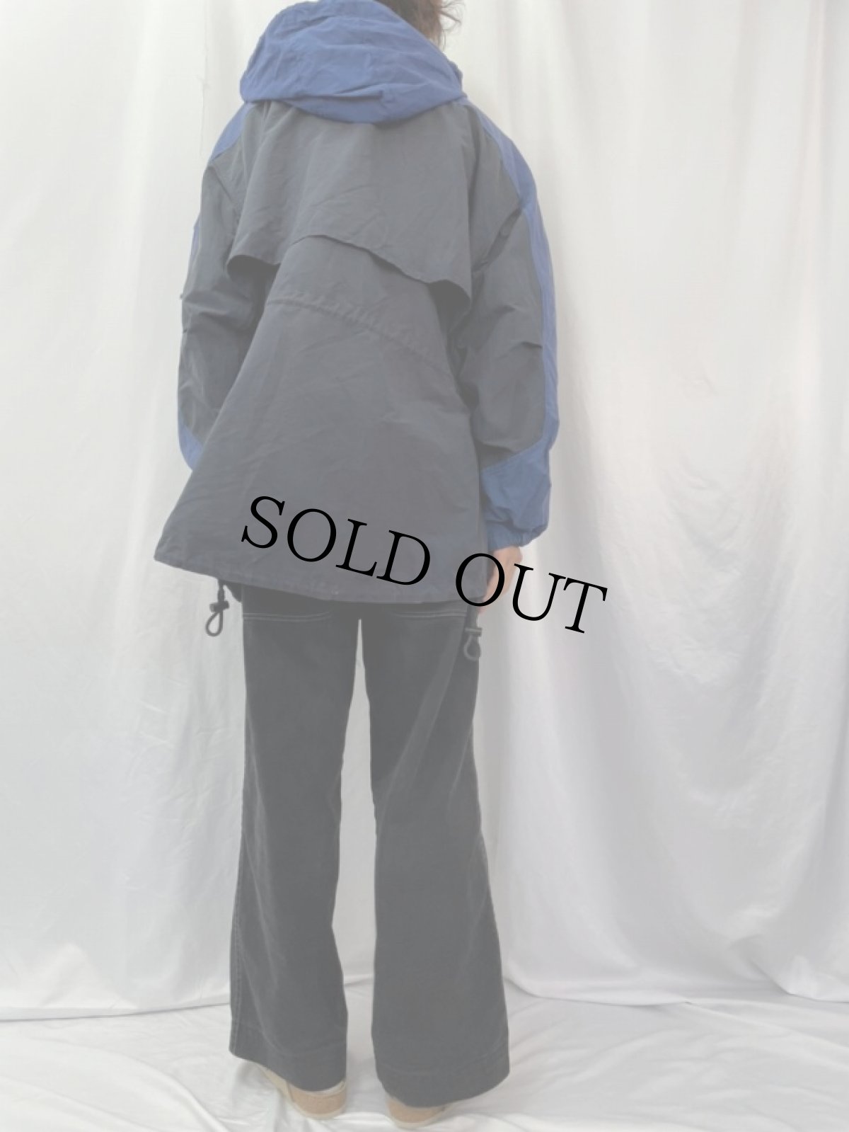 画像4: 90's POLO SPORT Ralph Lauren コットン×ナイロン マウンテンパーカ XL (4)