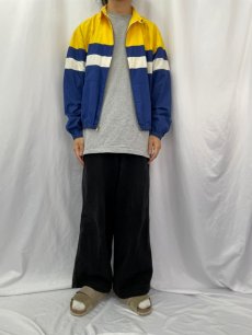 画像2: 90's POLO Ralph Lauren 切り替えデザイン クッキーパッチ付き コットンスウィングトップ L (2)