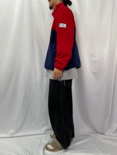 画像3: 90's POLO Ralph Lauren USA製 "POLO HI TECH" ハーフジップフリースジャケット XL (3)