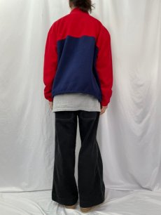 画像4: 90's POLO Ralph Lauren USA製 "POLO HI TECH" ハーフジップフリースジャケット XL (4)