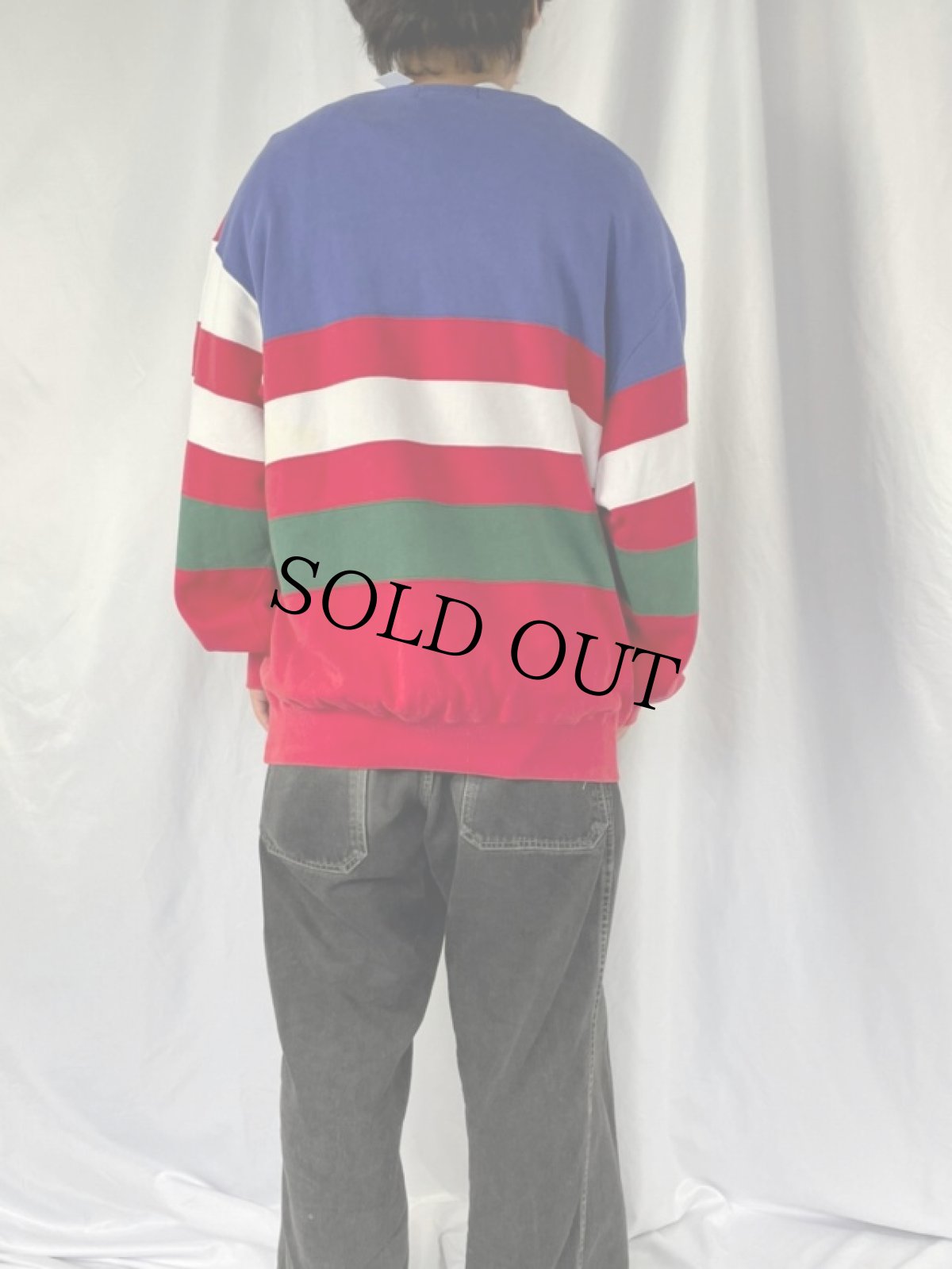 画像4: 90's POLO Ralph Lauren "SUICIDE SKI MAN" スウェット XL (4)